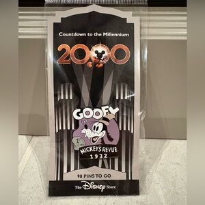 NWT• Disney “Countdown To The Millennium” Goofy  Collectible Pin